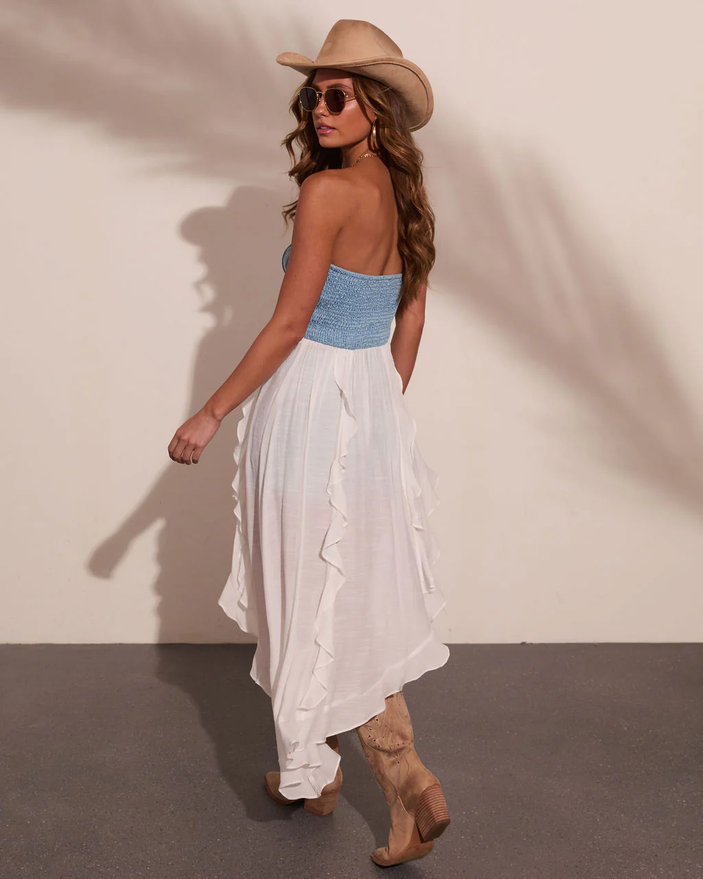 Outlaw Oasis High Low Corset Top - Image 4