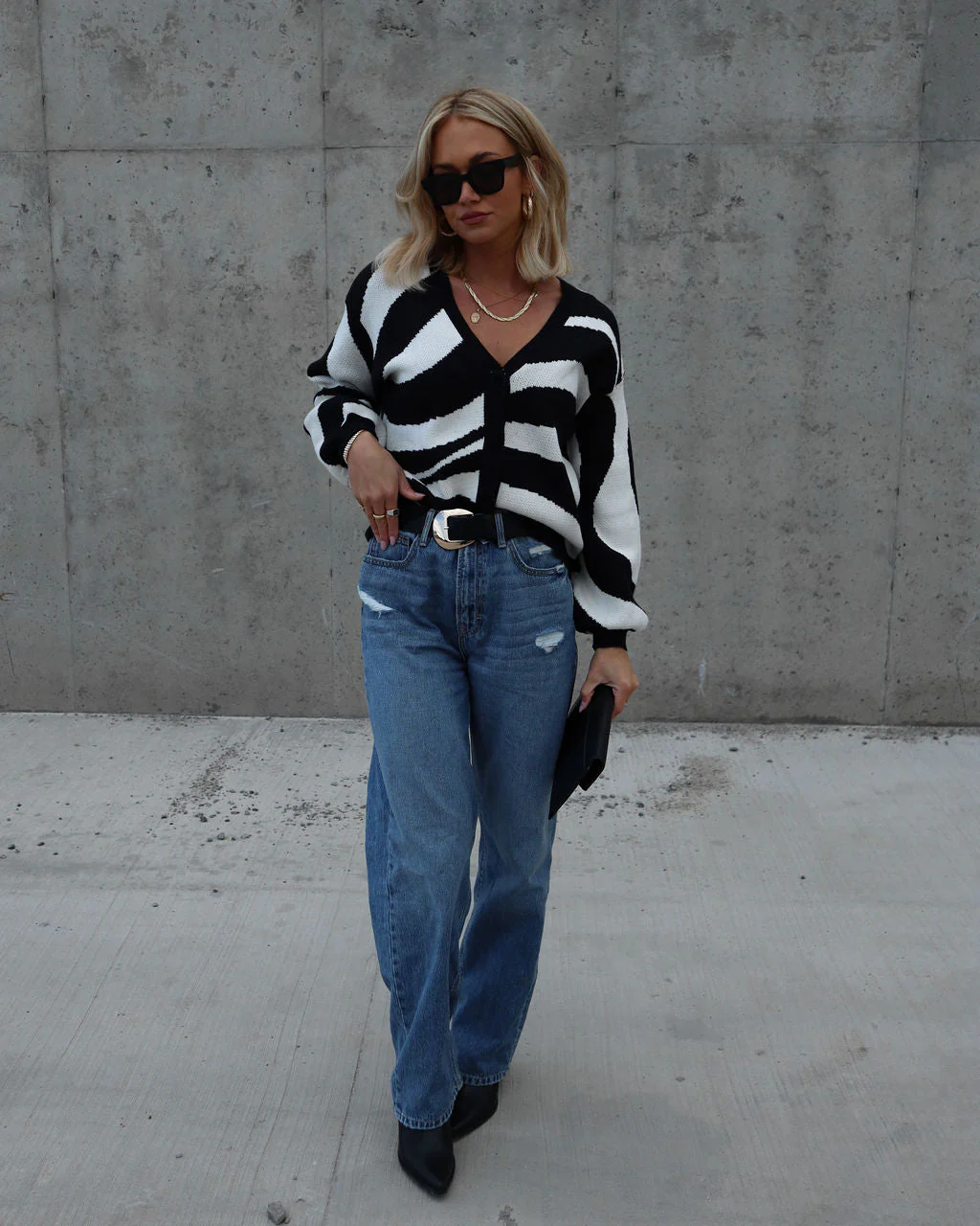 Outside The Box Knit Button Front Cardigan - Image 9