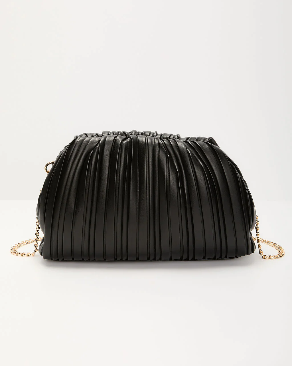 Own the Night Textured Leather Clutch - Image 2