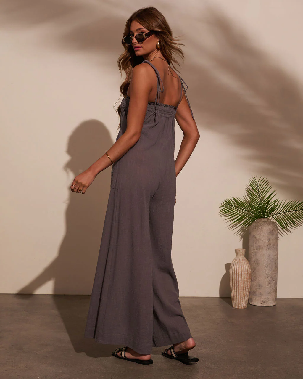 Paradise Pause Smocked Bust Jumpsuit - Image 10