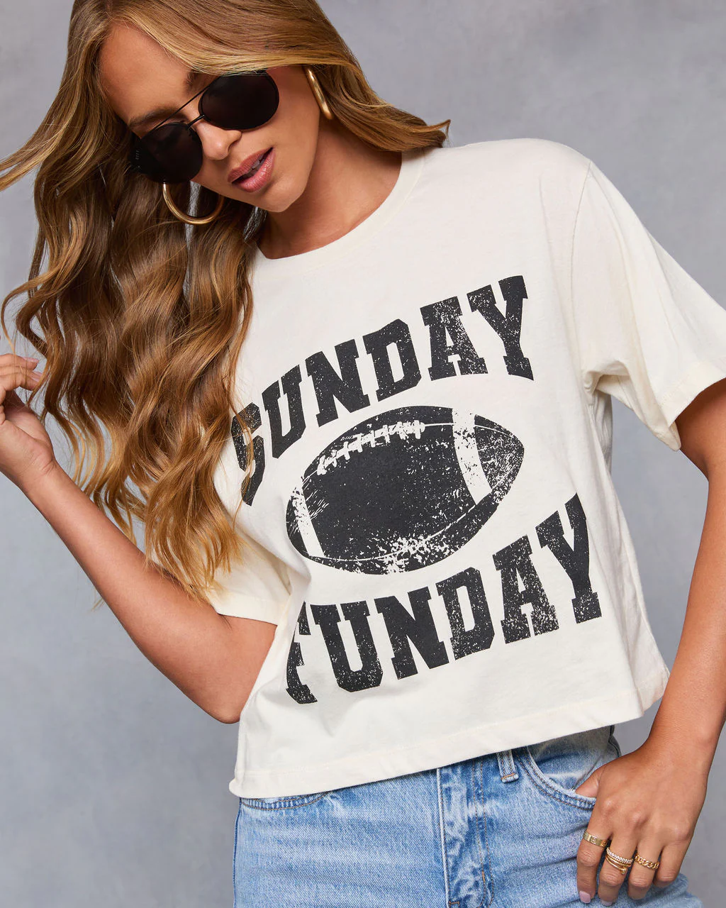 Sunday Funday Short Sleeve Graphic Tee - Image 6