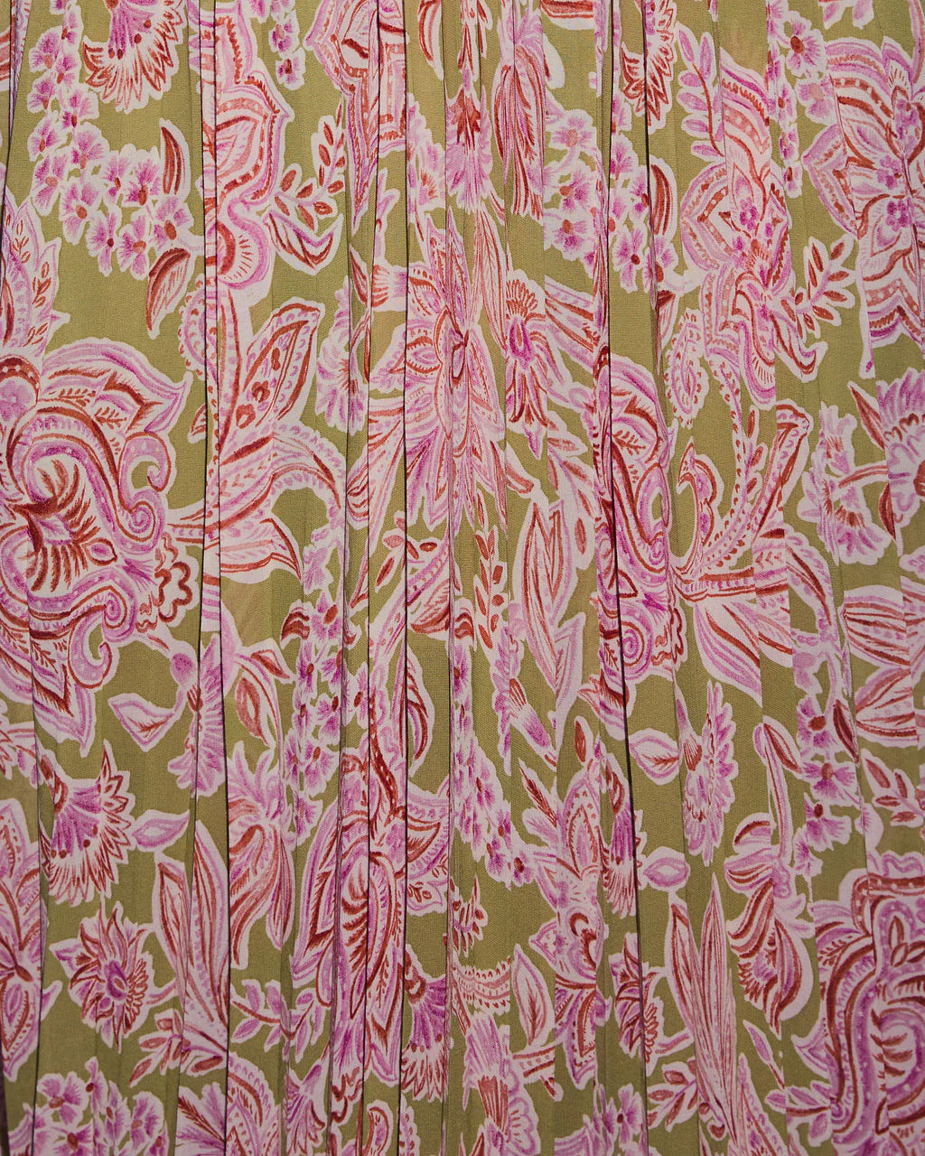 Petal Poise Plisse Floral Maxi Dress - Image 6