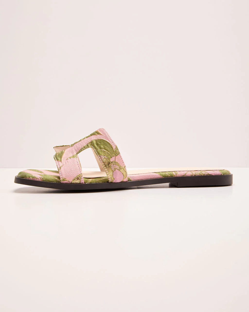 Petalina Floral Flat Sandals - Image 3