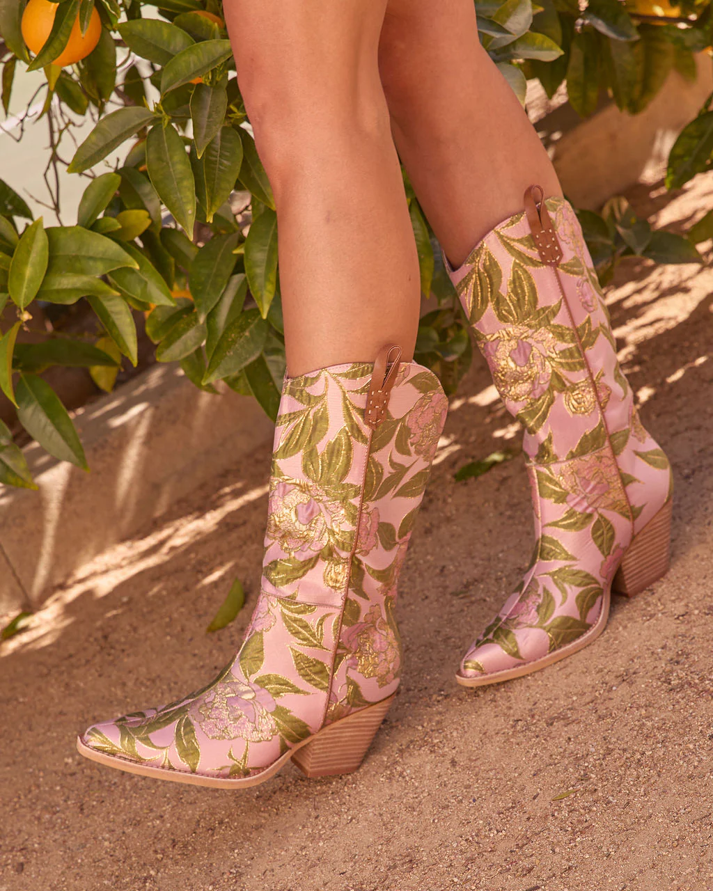 Petalina Floral Western Boots - Image 5