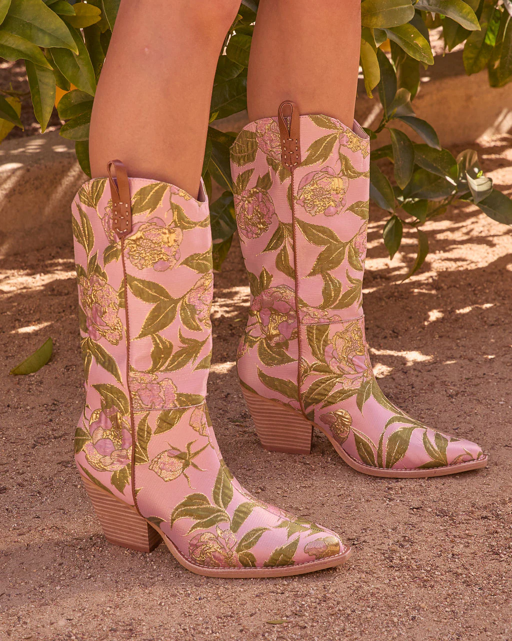 Petalina Floral Western Boots - Image 6
