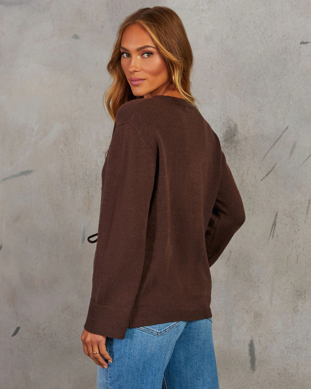 Phoebe Front Tie Cardigan - Image 4