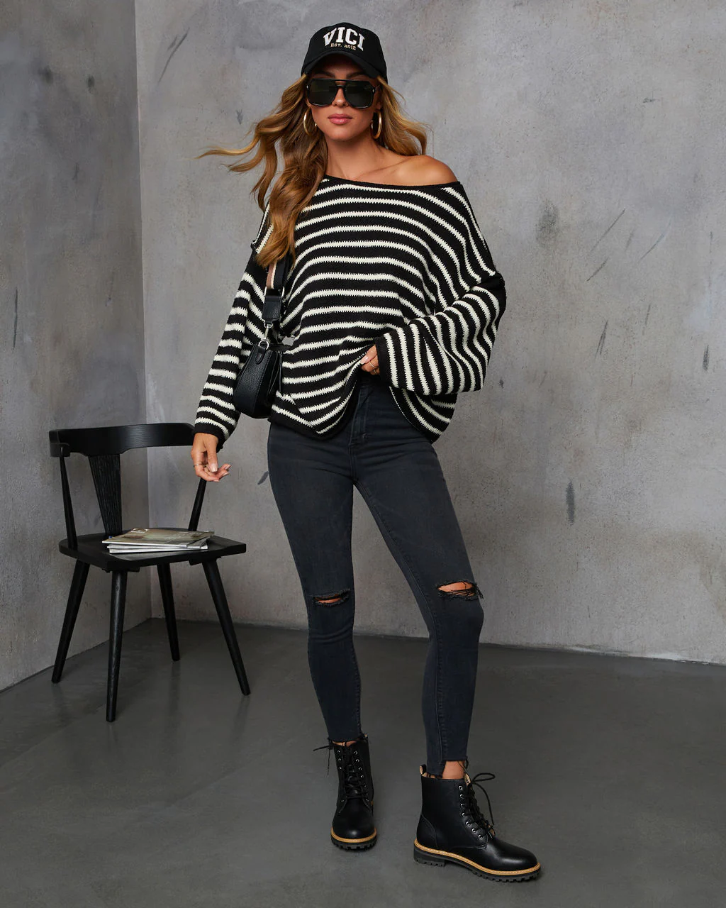 Pippa Striped Knit Sweater - Image 16