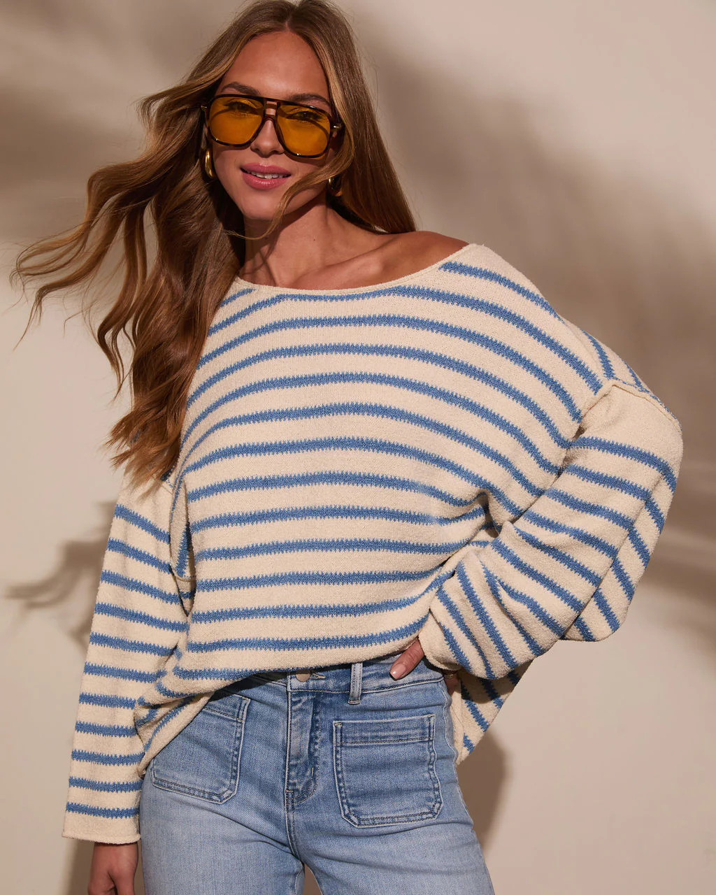 Pippa Striped Knit Sweater - Image 17