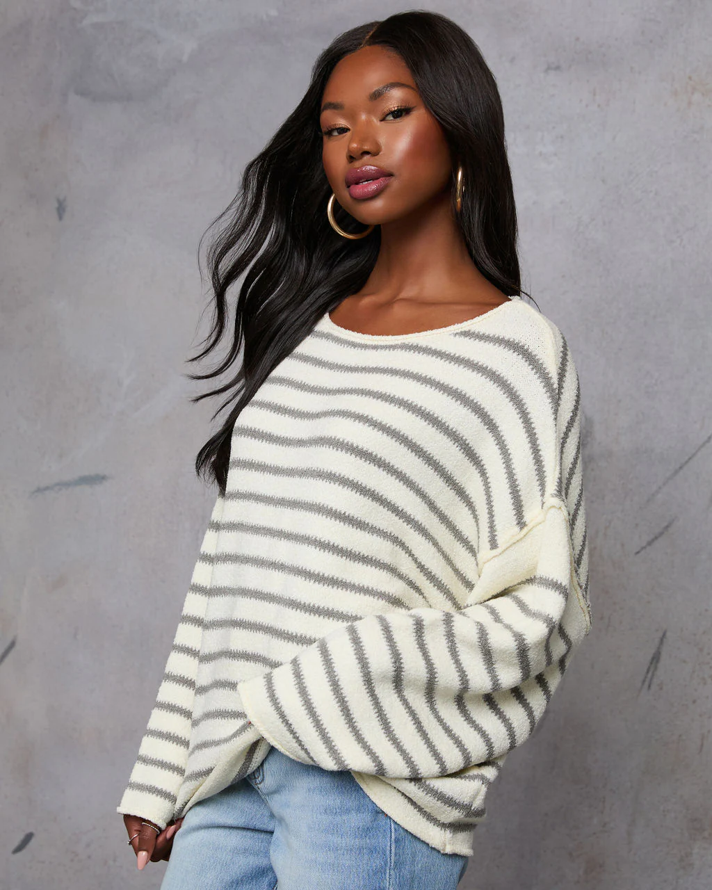 Pippa Striped Knit Sweater - Image 25