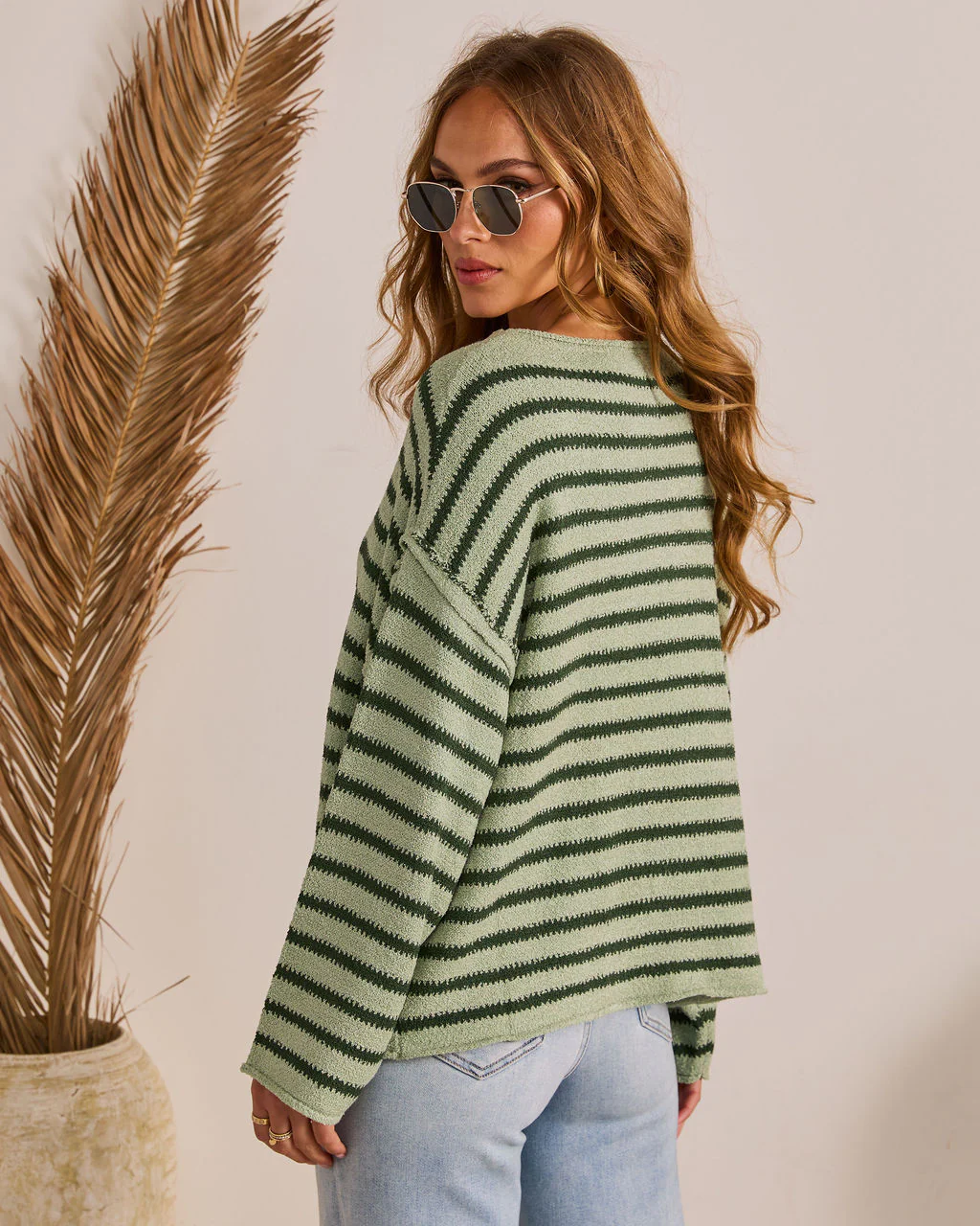 Pippa Striped Knit Sweater - Image 4
