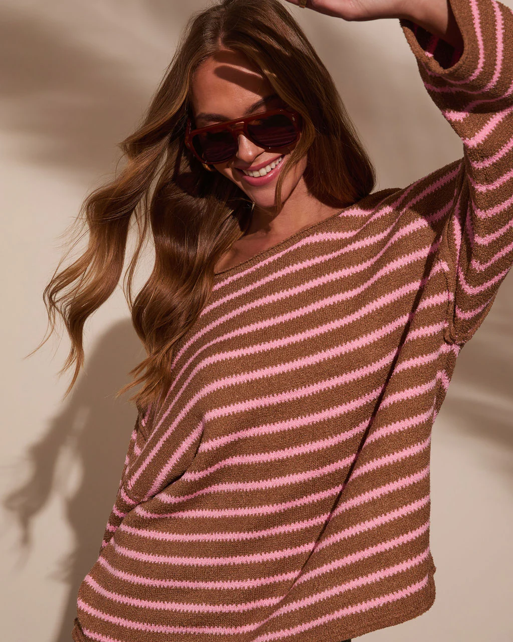 Pippa Striped Knit Sweater - Image 40