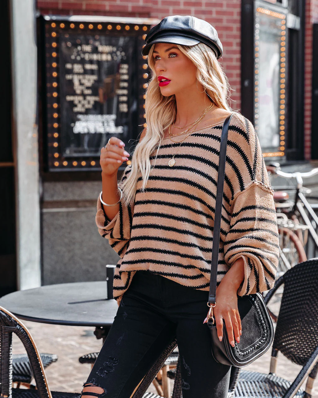 Pippa Striped Knit Sweater - Image 45