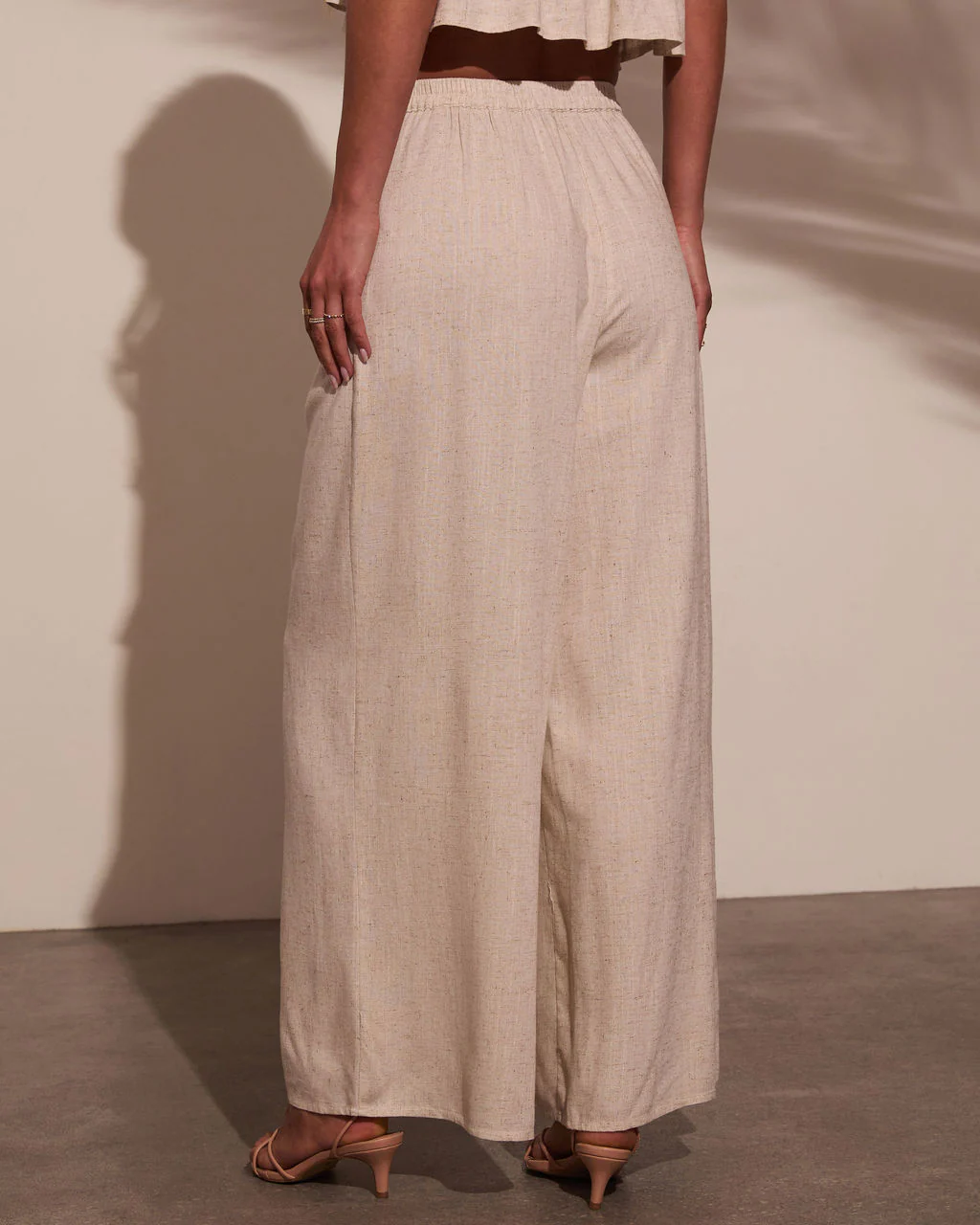 Pipper Pleated Linen Pant - Image 4