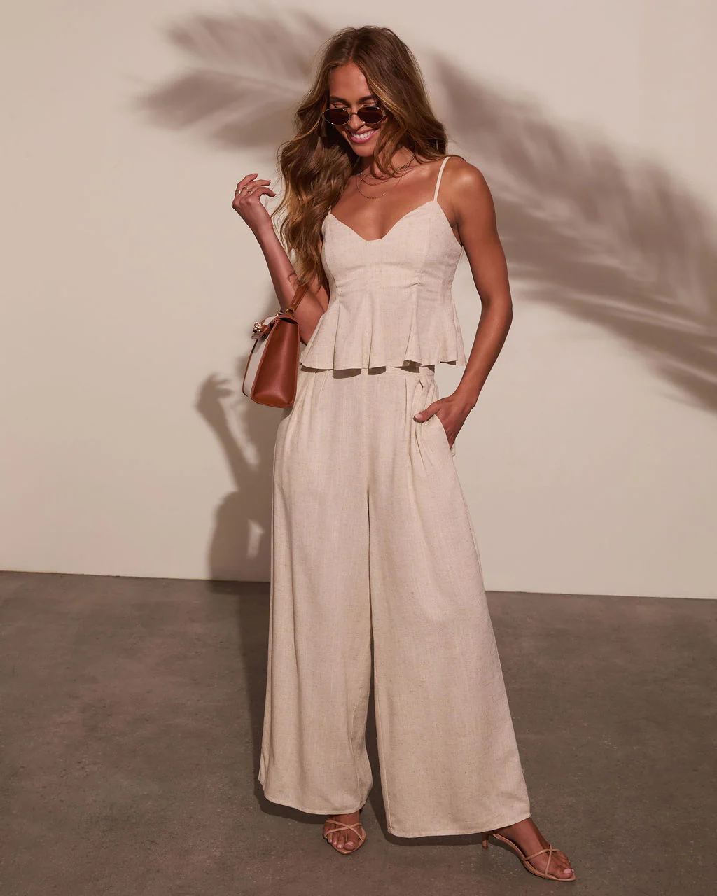 Pipper Pleated Linen Pant - Image 5