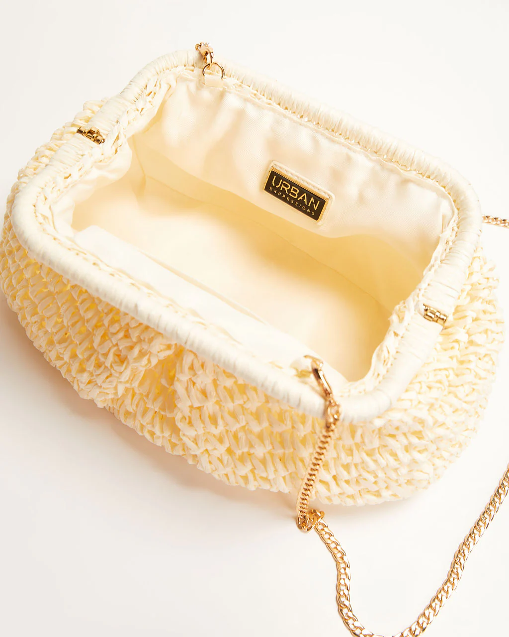 Poolside Straw Pouch Clutch - Image 16