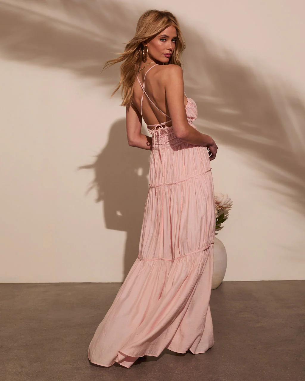 Poppy Ruched Maxi Dress - Image 4