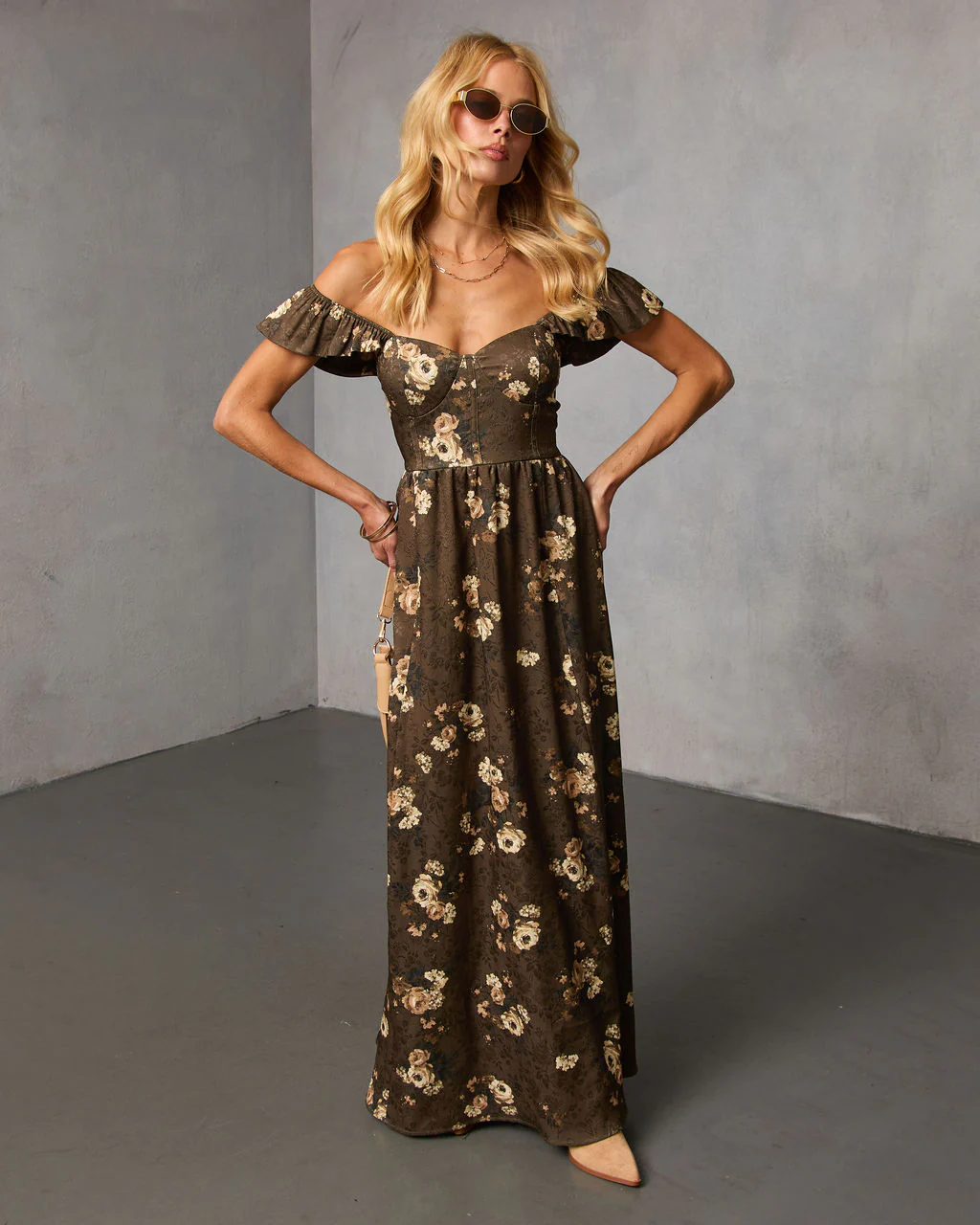 Prairie Reverie Printed Midi Dress - Image 6