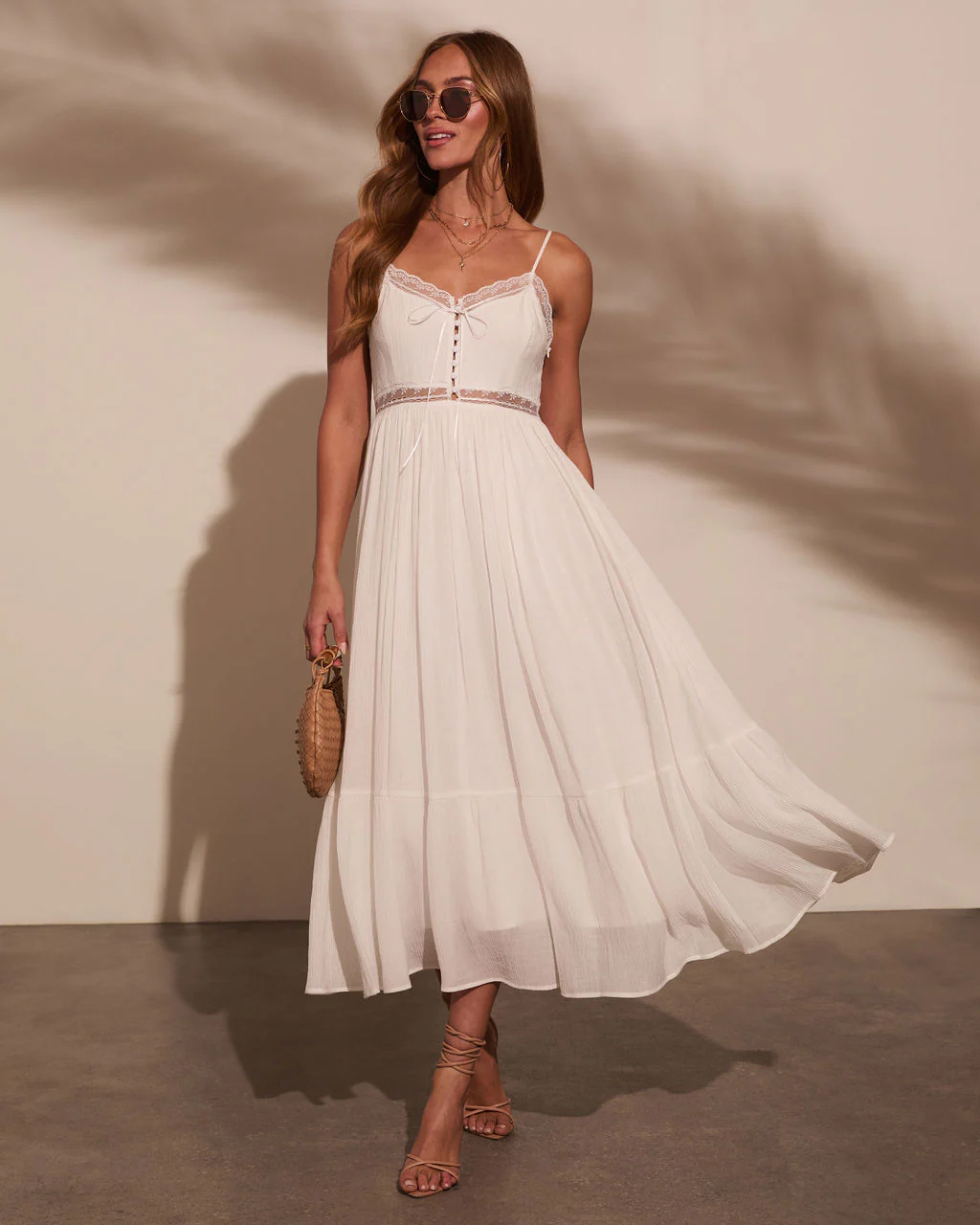 Pucker Up Plisse Maxi Dress - Image 3