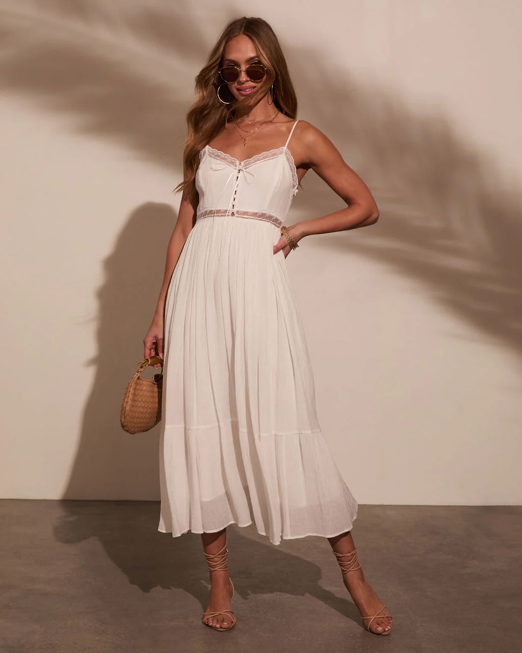 Pucker Up Plisse Maxi Dress - Image 5