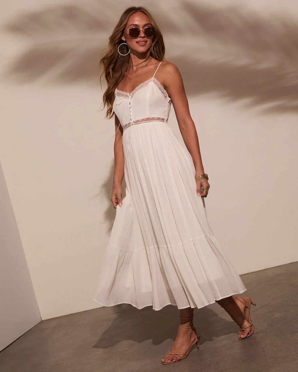 Pucker Up Plisse Maxi Dress - Image 6