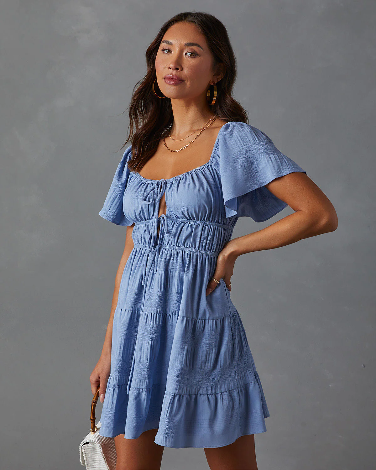 Pure Essence Tiered Babydoll Dress - Image 14