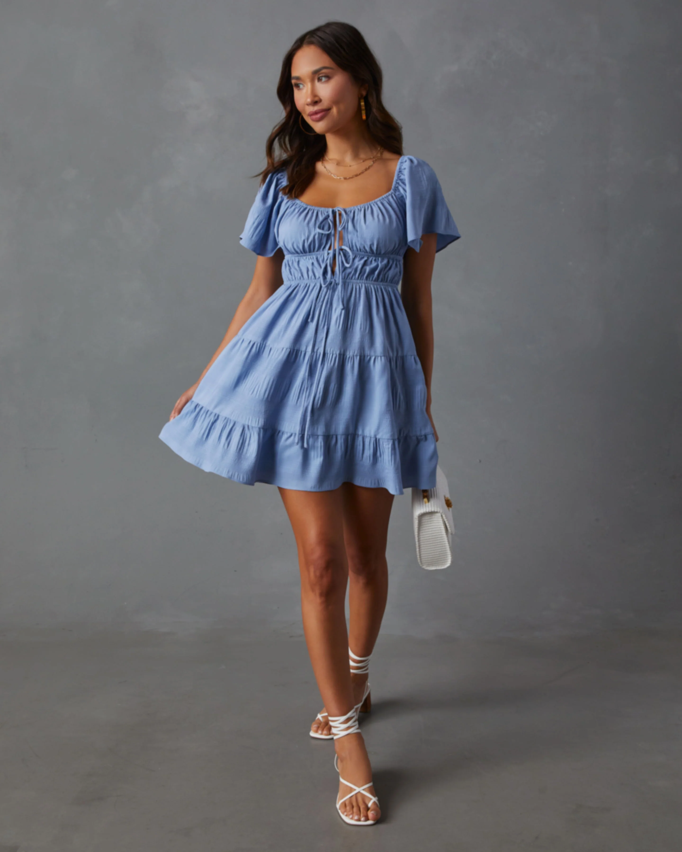 Pure Essence Tiered Babydoll Dress - Image 15