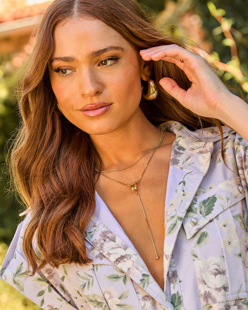 Pure Glow Lariat Necklace - Image 2
