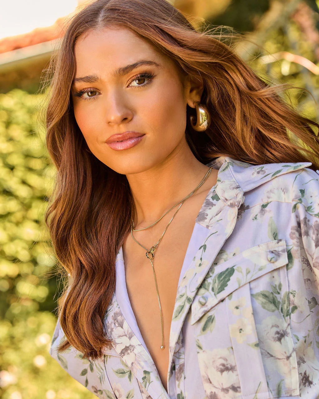 Pure Glow Lariat Necklace - Image 3