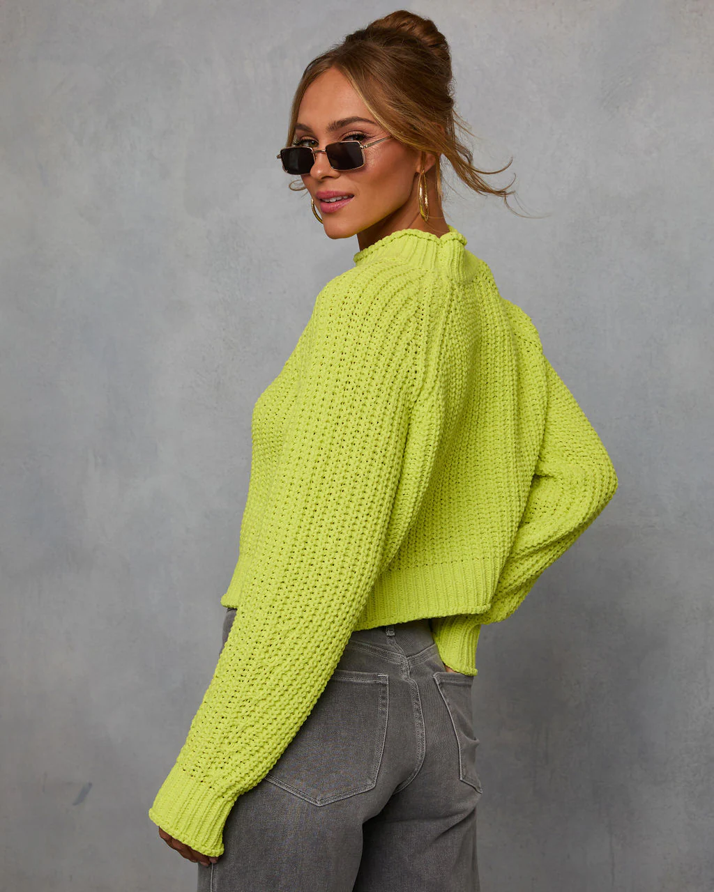Pure Joy Mockneck Knit Sweater - Image 4