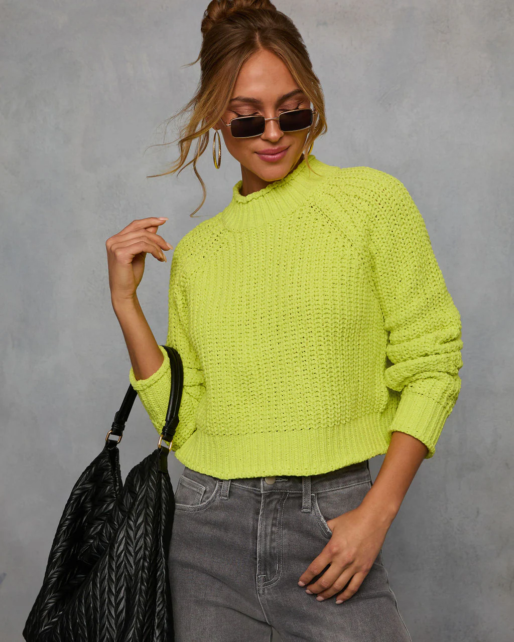 Pure Joy Mockneck Knit Sweater - Image 6