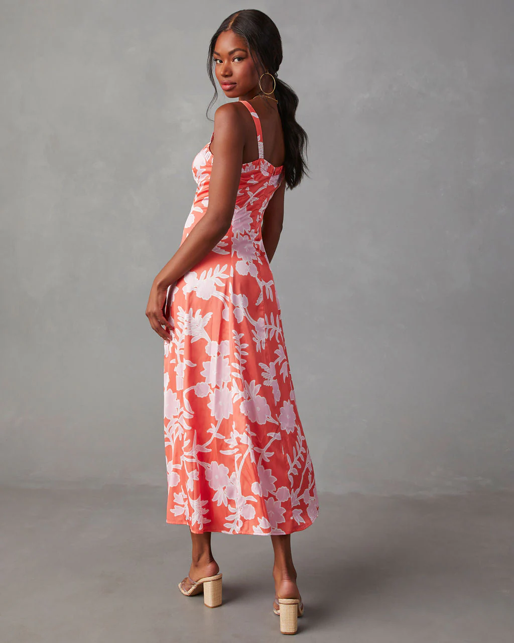 Pure Poetry Floral Midi Dress - Image 2