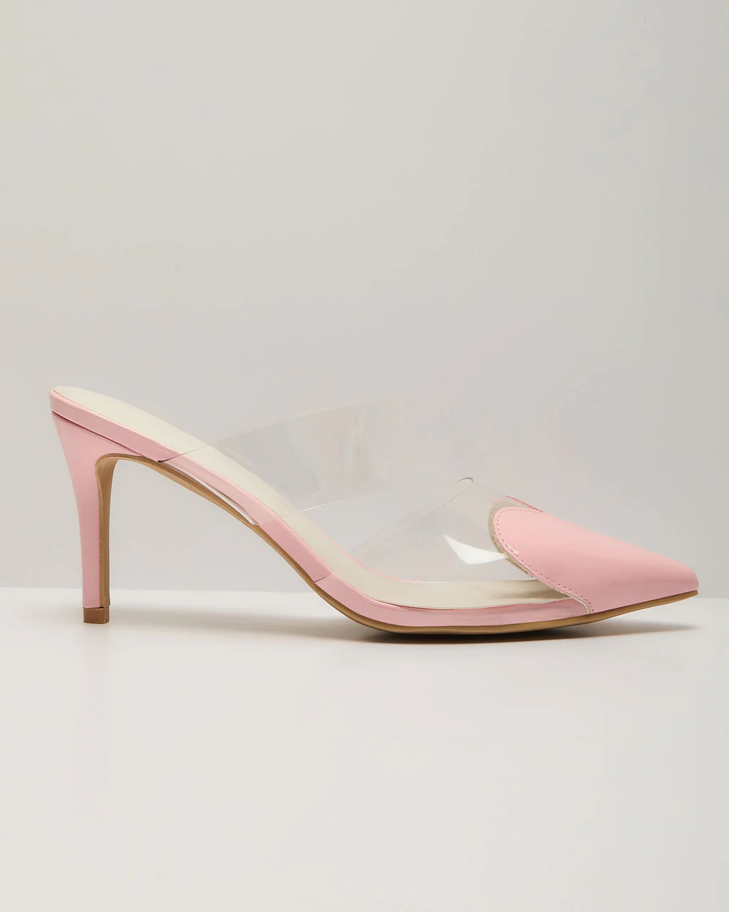 Queen Of Hearts Suede Heeled Mule - Image 12