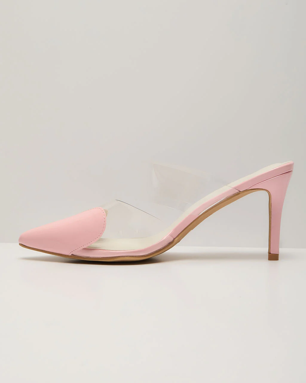 Queen Of Hearts Suede Heeled Mule - Image 8