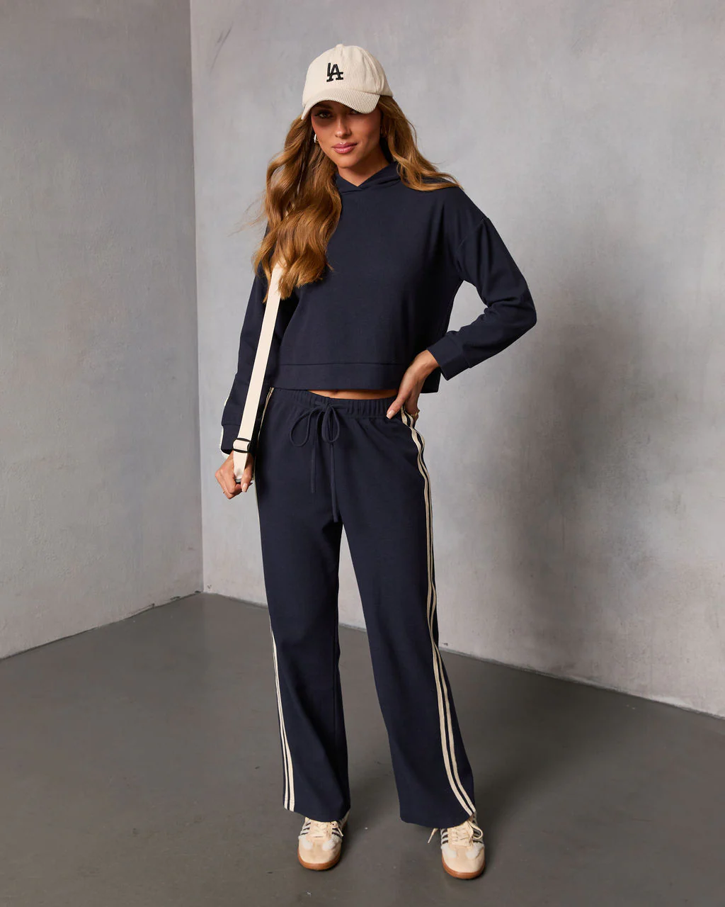 Quiet Day Striped Straight Leg Sweatpants - Image 14