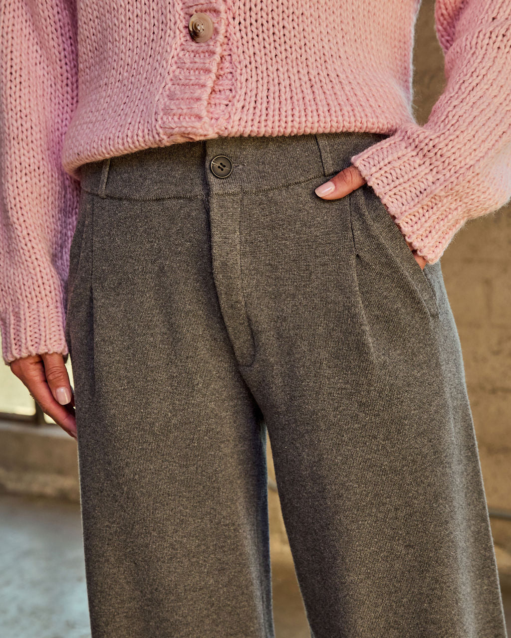 Quiet Reset Knit Straight Leg Pants - Image 6