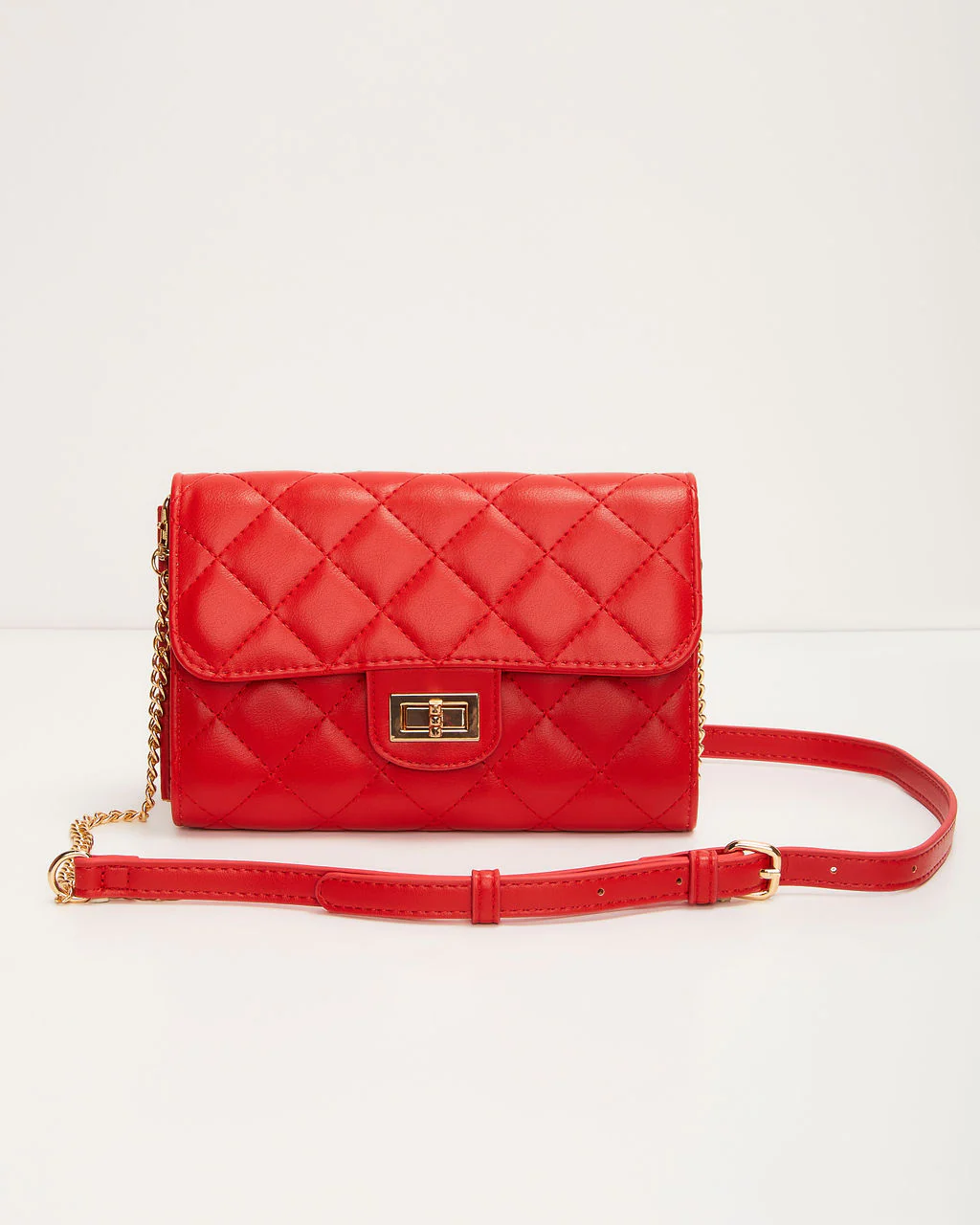 Landry Quilted Faux Leather Crossbody Bag - Image 8