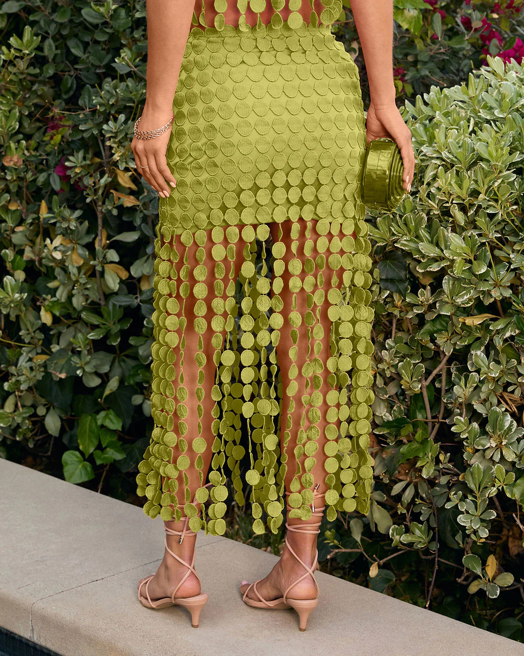 Rachelle Fringe Midi Skirt - Image 4