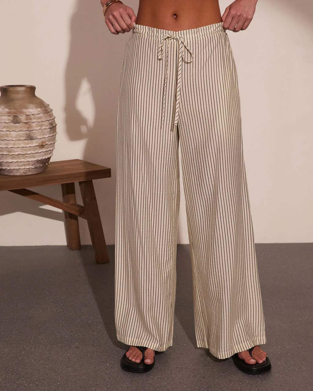 Radiant Horizon Striped Wide Leg Pants - Image 2