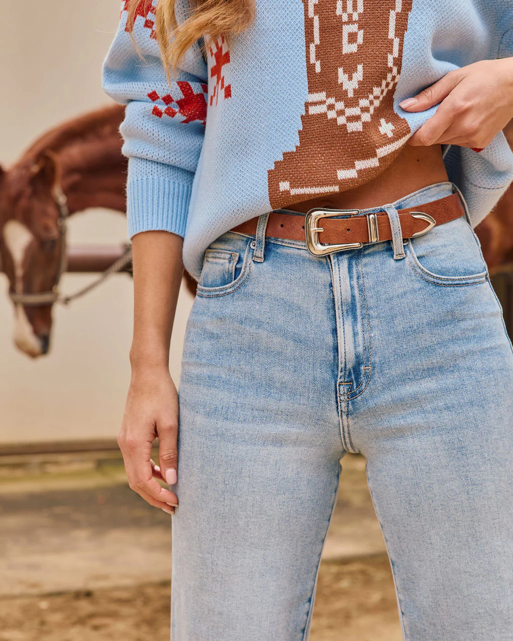 Ranch Hand Western Buckle Belt - Image 7