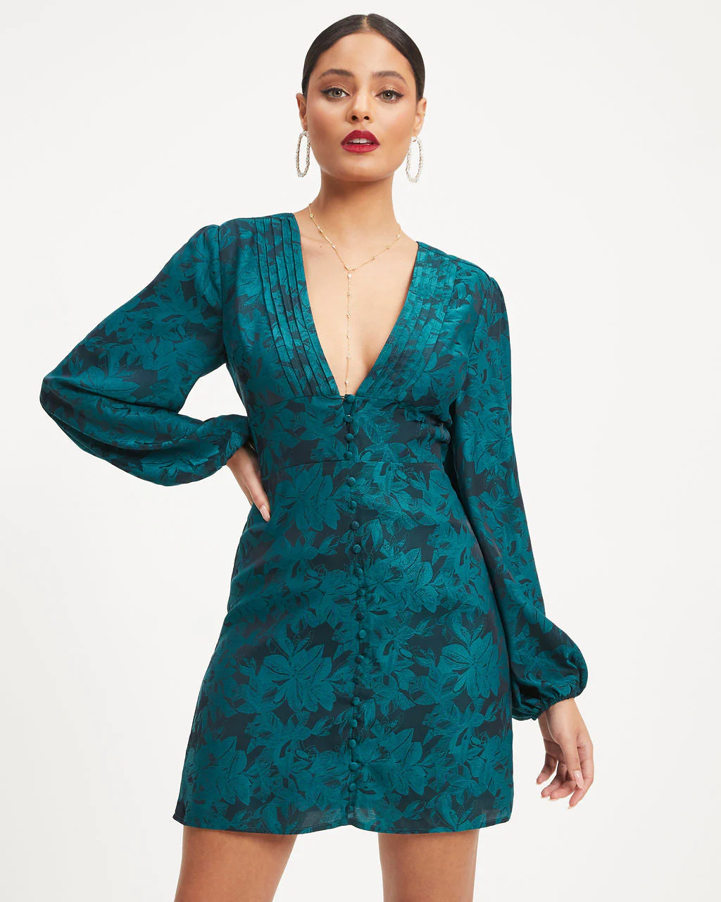Rare Kind Floral Mini Dress - Image 3