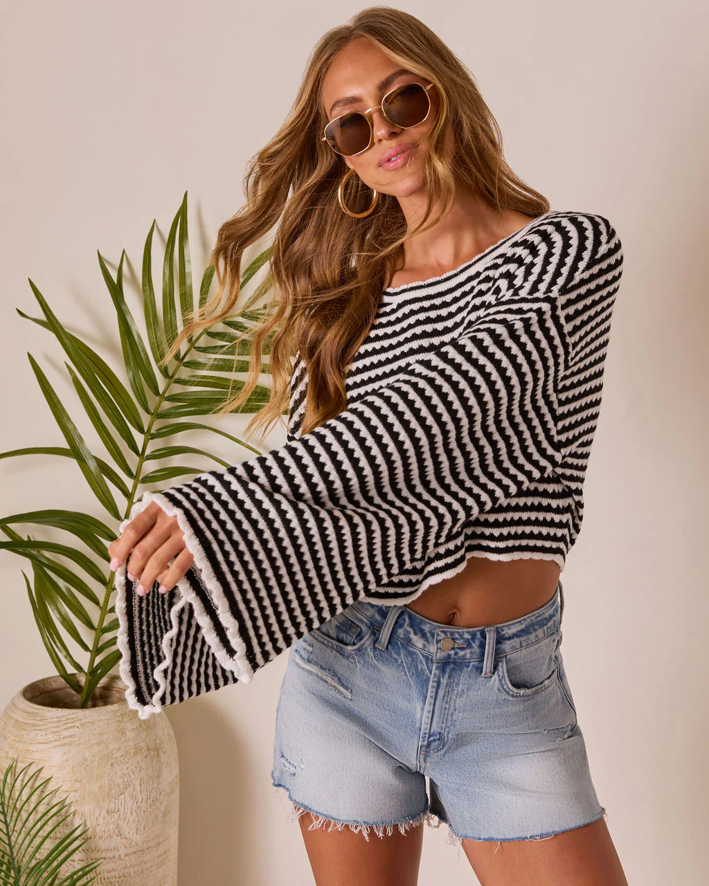 Raymar Contrast Stripe Sweater - Image 5