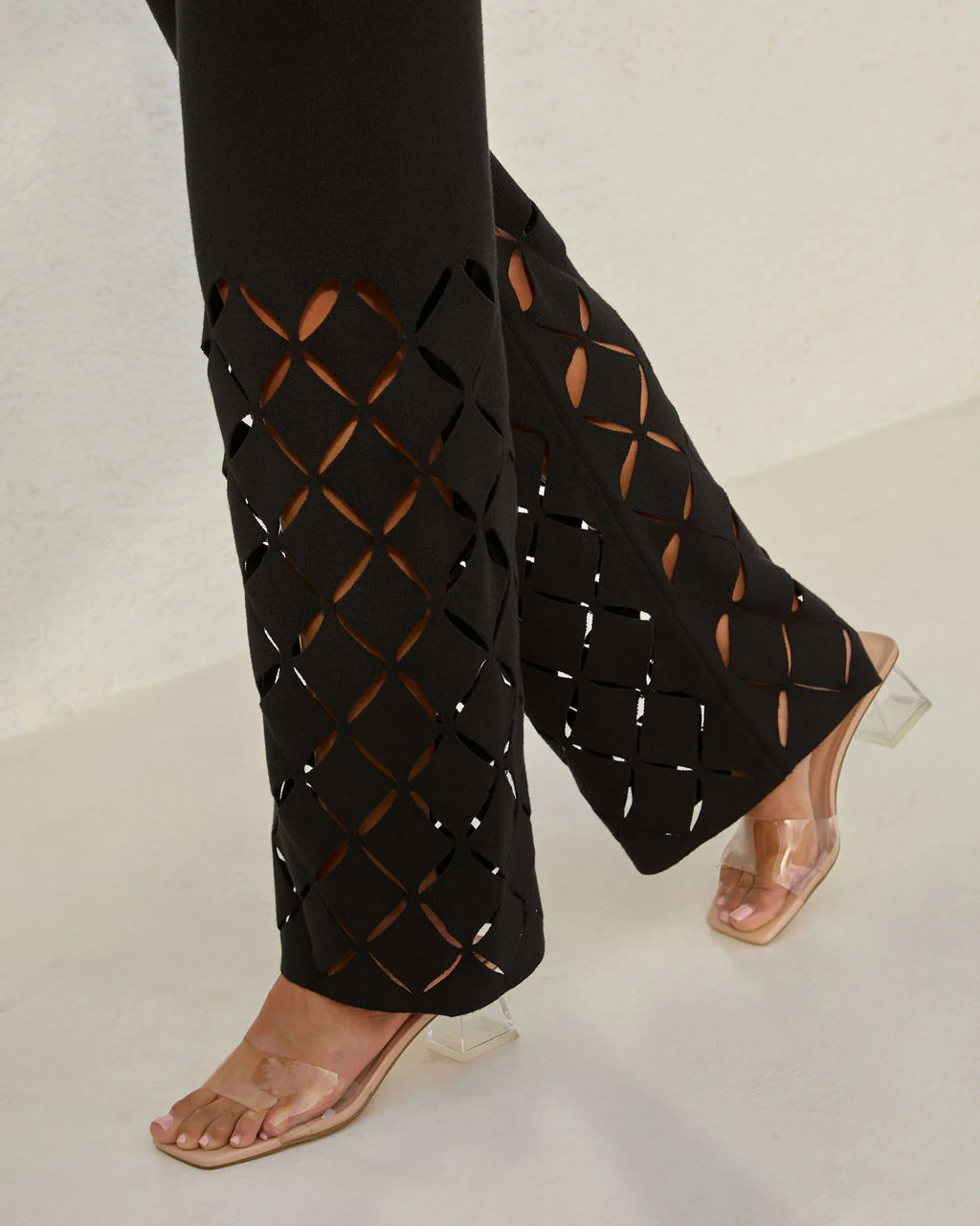 Colette Laser Cut Out Pants - Image 6