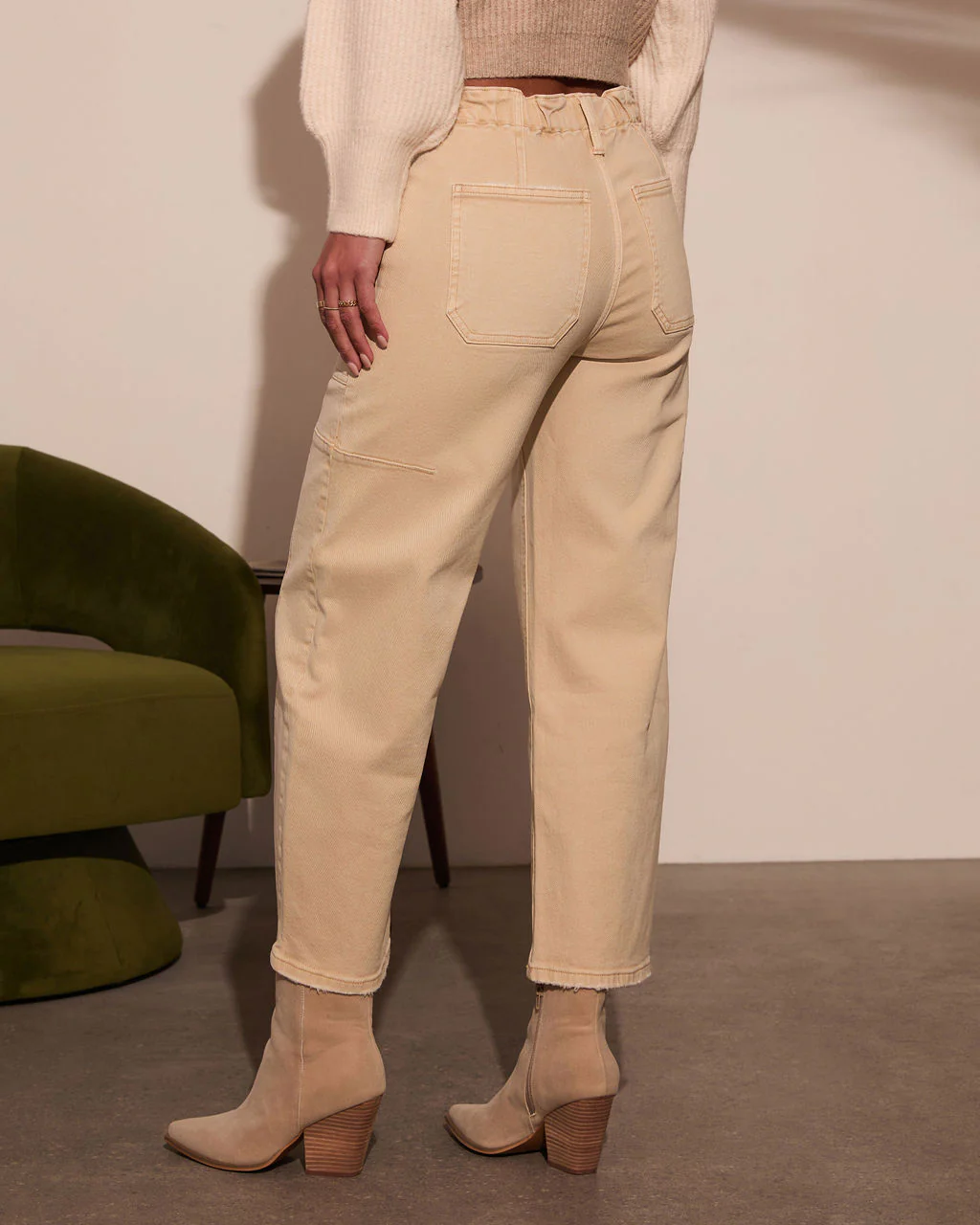 Remma High Rise Barrel Jeans - Image 4