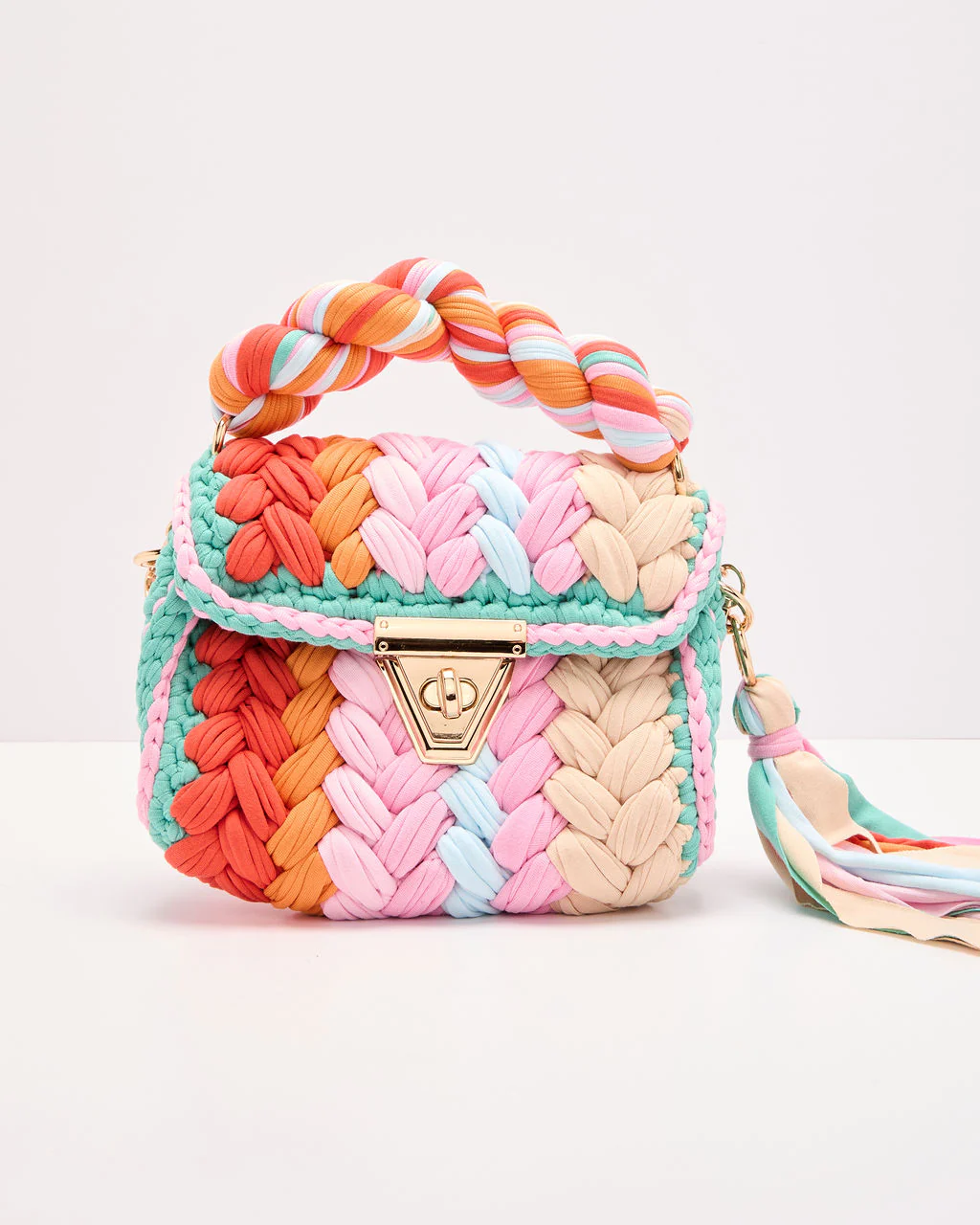 Resort Only Braided Top Handle Bag - Image 17