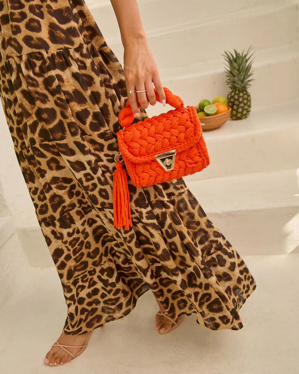 Resort Only Braided Top Handle Bag - Image 7