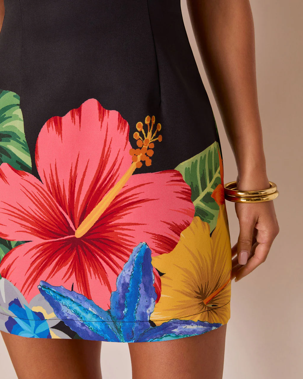 Resort Ritual Tropical Mini Dress - Image 6