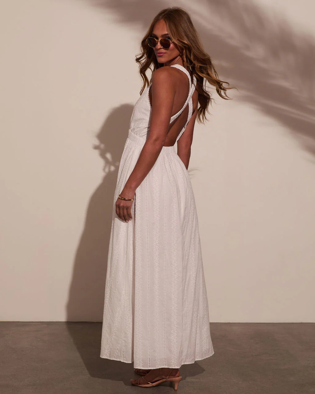 Reyanne Eyelet Embroidered Maxi Dress - Image 4
