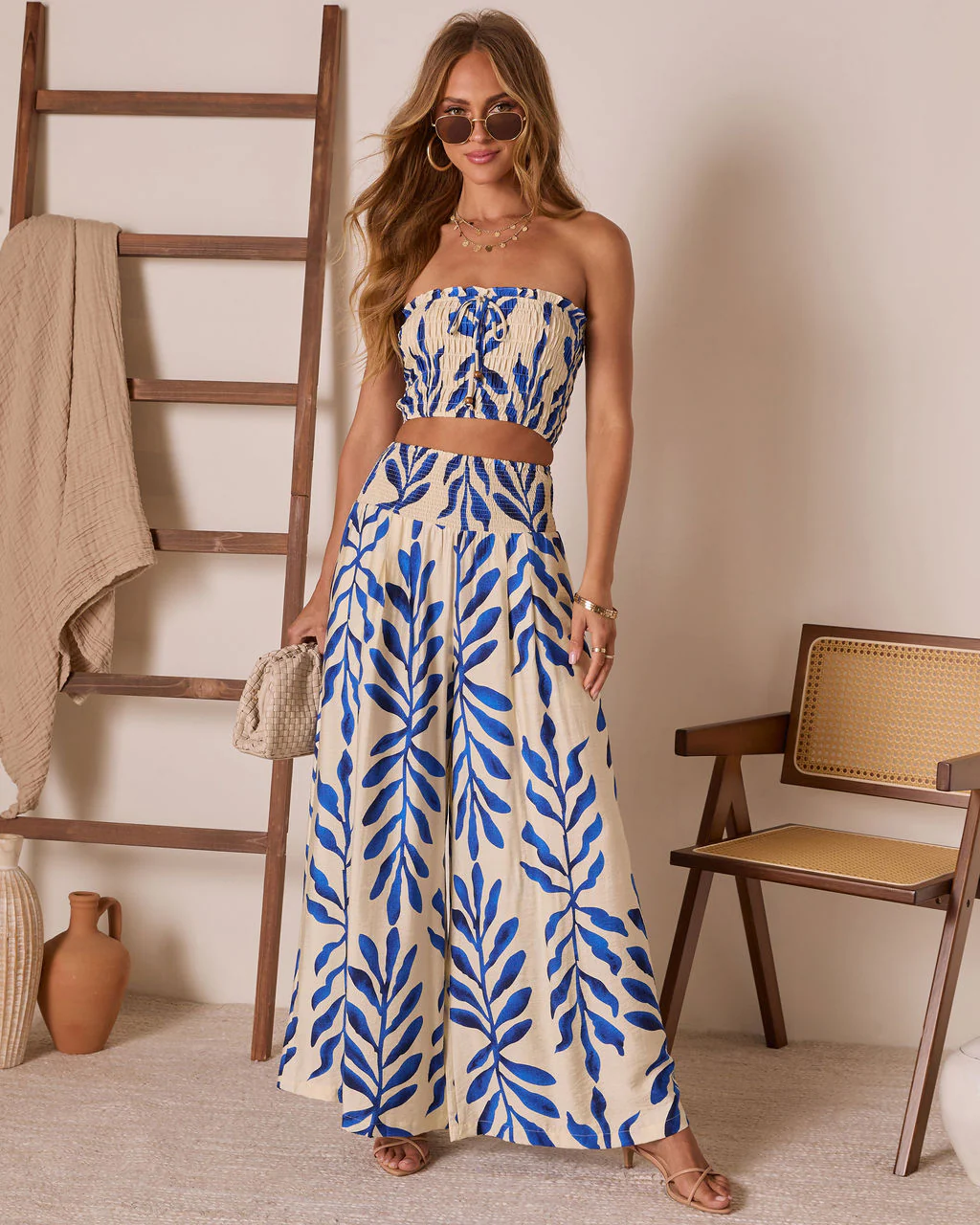 Reynah Tropical Wide Leg Pant - Image 2