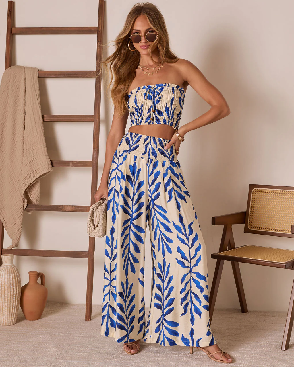 Reynah Tropical Wide Leg Pant - Image 5