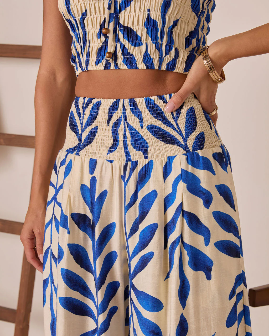 Reynah Tropical Wide Leg Pant - Image 6